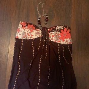Daisy Halter Maxi Dress